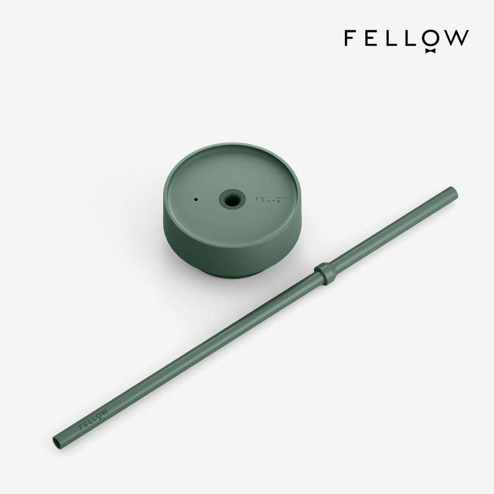 [공식] 펠로우 카터 콜드 뚜껑 + 스트로우 (펠로우 텀블러 호환 가능) 600ml, 스모크 그린