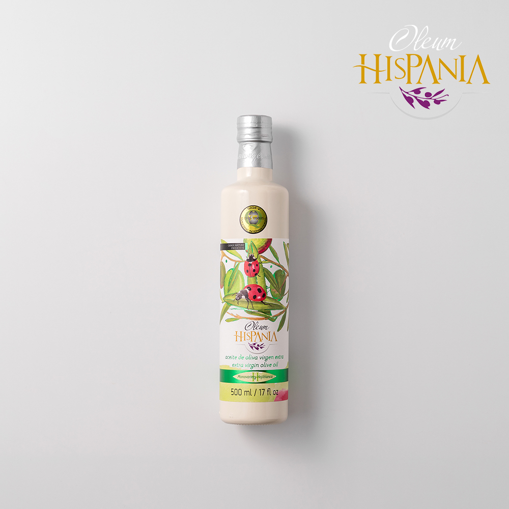 올리오올리바 항공직송 냉압착 히스파니아 오히블랑카 엑스트라버진 올리브오일 500ml, 1개 - 상품 이미지