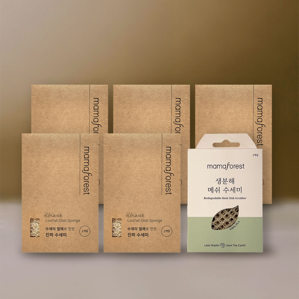 마마포레스트 대용량 수세미 패키지 - 메인 이미지