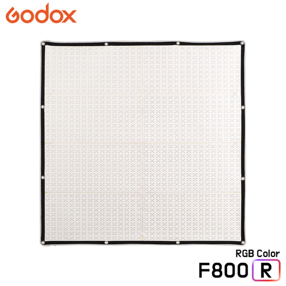 GODOX F800R K1 / LED 지속광 RGB 풀컬러 사진촬영 개인방송 유튜브 스튜디오 플렉시블조명 패널조명