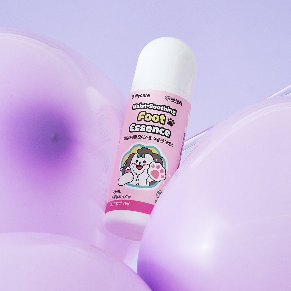 펫생각 수딩 풋 에센스 강아지 발바닥 보습제 발 발사탕 갈라짐 크림 습진 75ml, 1개