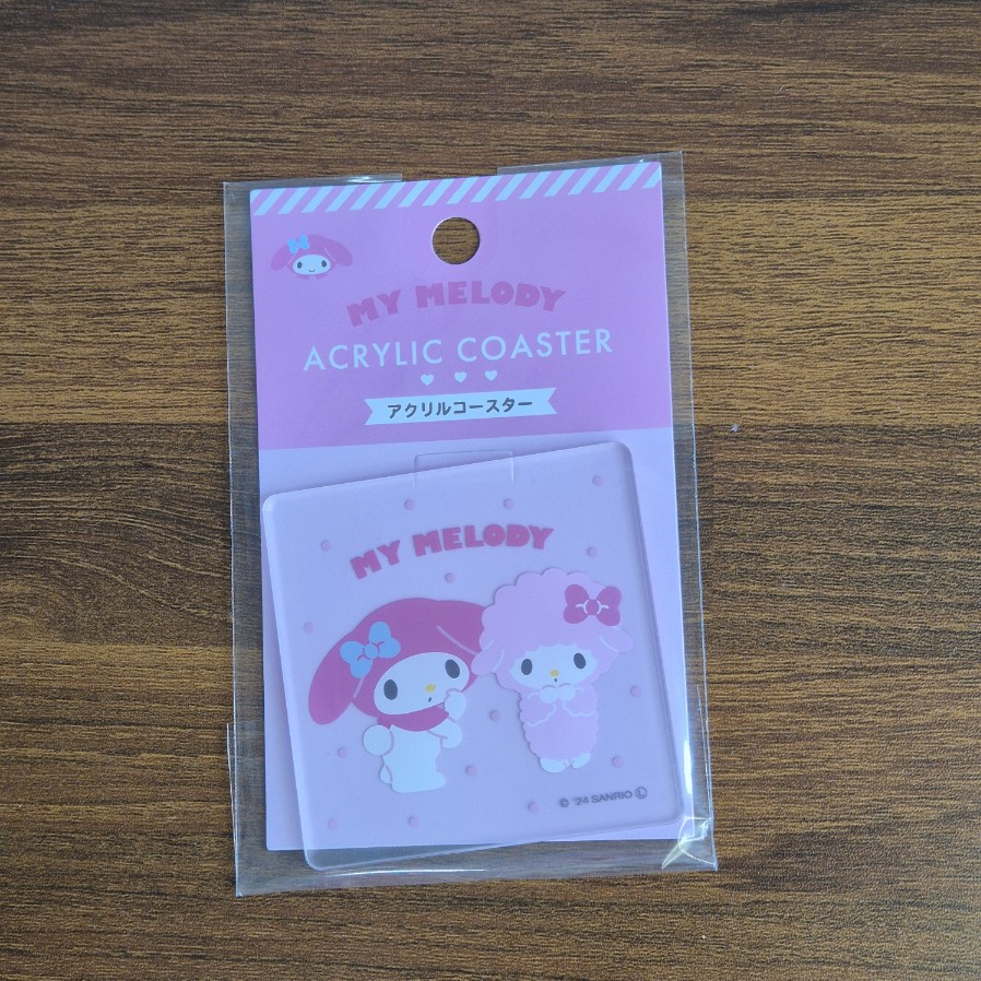 산리오 프렌즈 아크릴 코스터 컵받침 잔받침 접대 티타임 한국발송 일본현지 직접수입 - 상세 이미지 2