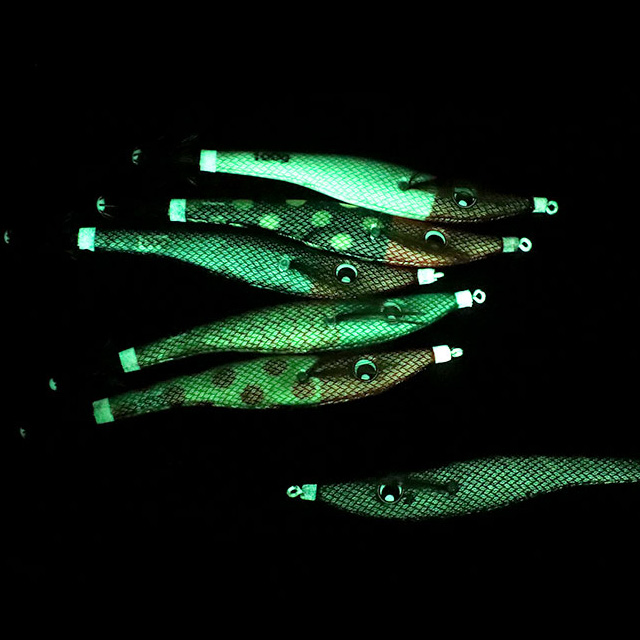 쿠미 뉴 한치 이카메탈 에기 축광 이카슷테 오모리그 채비 레드헤드, 120g - 상세 이미지 2