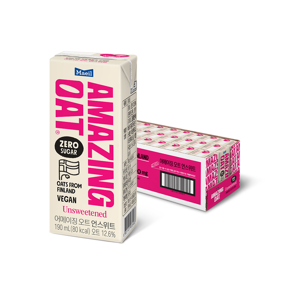어메이징 오트 언스위트 190ml 24팩 - 상세 이미지 2
