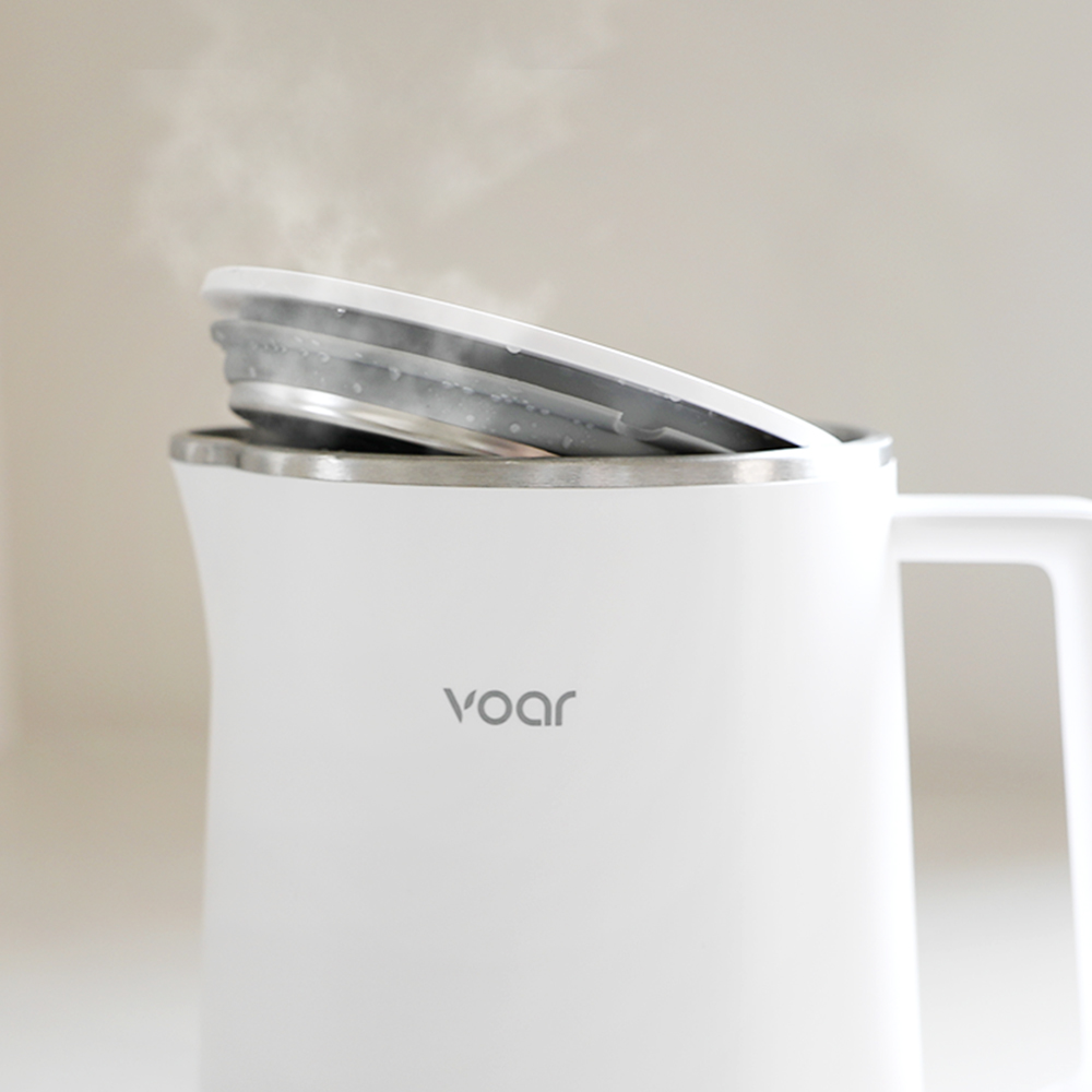 보아르 모노 보온 전기포트 0.8L 올스텐316 온도조절 미니 커피포트 소형 주전자