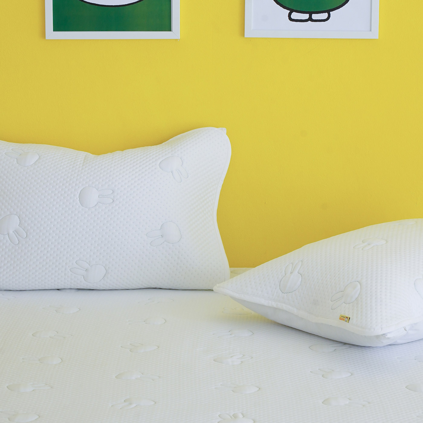 누비지오 미피 프리미엄 삼중직 듀라론 고정밴드 여름 냉감 침대패드