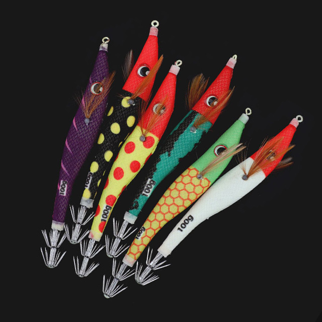 쿠미 뉴 한치 이카메탈 에기 축광 이카슷테 오모리그 채비 레드헤드, 80g - 상품 이미지