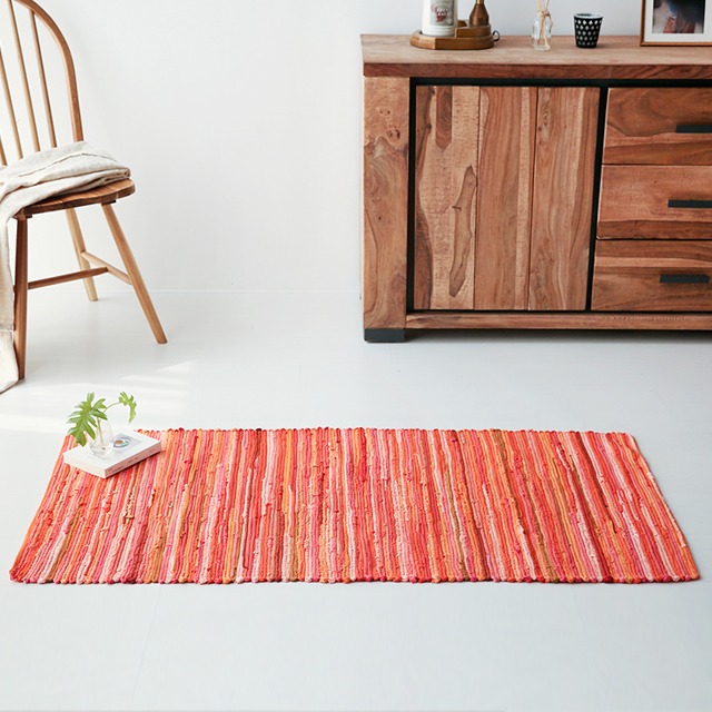 JANSSEN 스트립러그 70x145 비치블루 8634.2913, 145x70cm