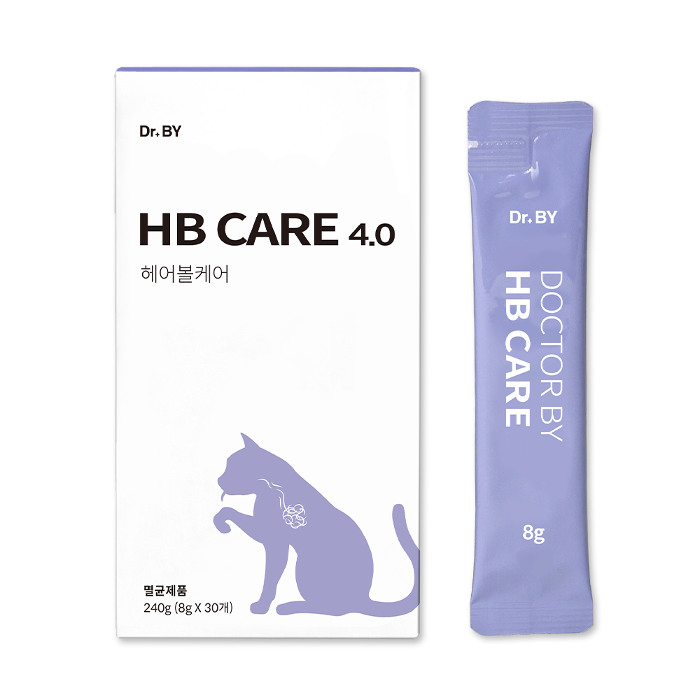 닥터바이 헤어볼케어 고양이 헤어볼 소화 영양제 30포, 1개
