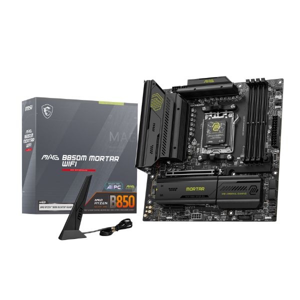 MSI MAG B850M 박격포 WIFI AMD 메인보드 DDR5