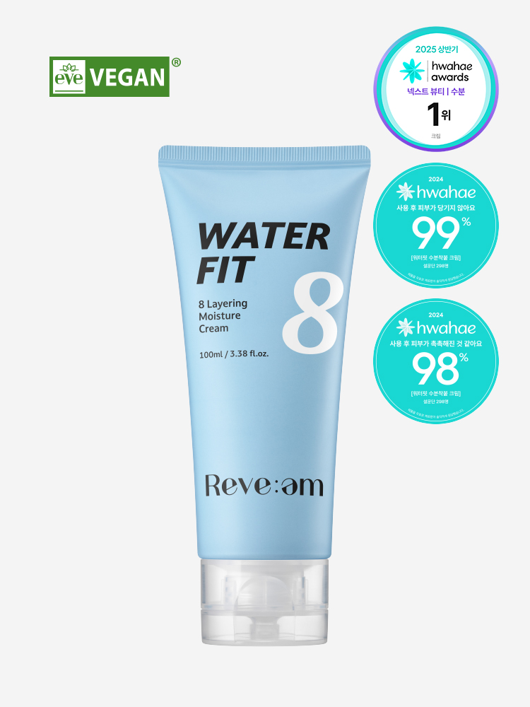 [올영 1위] 리브엠 워터핏 8중 히알루론산 수분착붙 크림 100ml, 1개 이미지 2