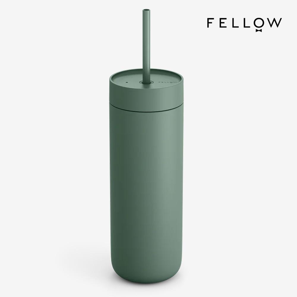 [공식] 펠로우 텀블러 카터 콜드 (스트로우 뚜껑) 20oz 600ml, 스모크그린