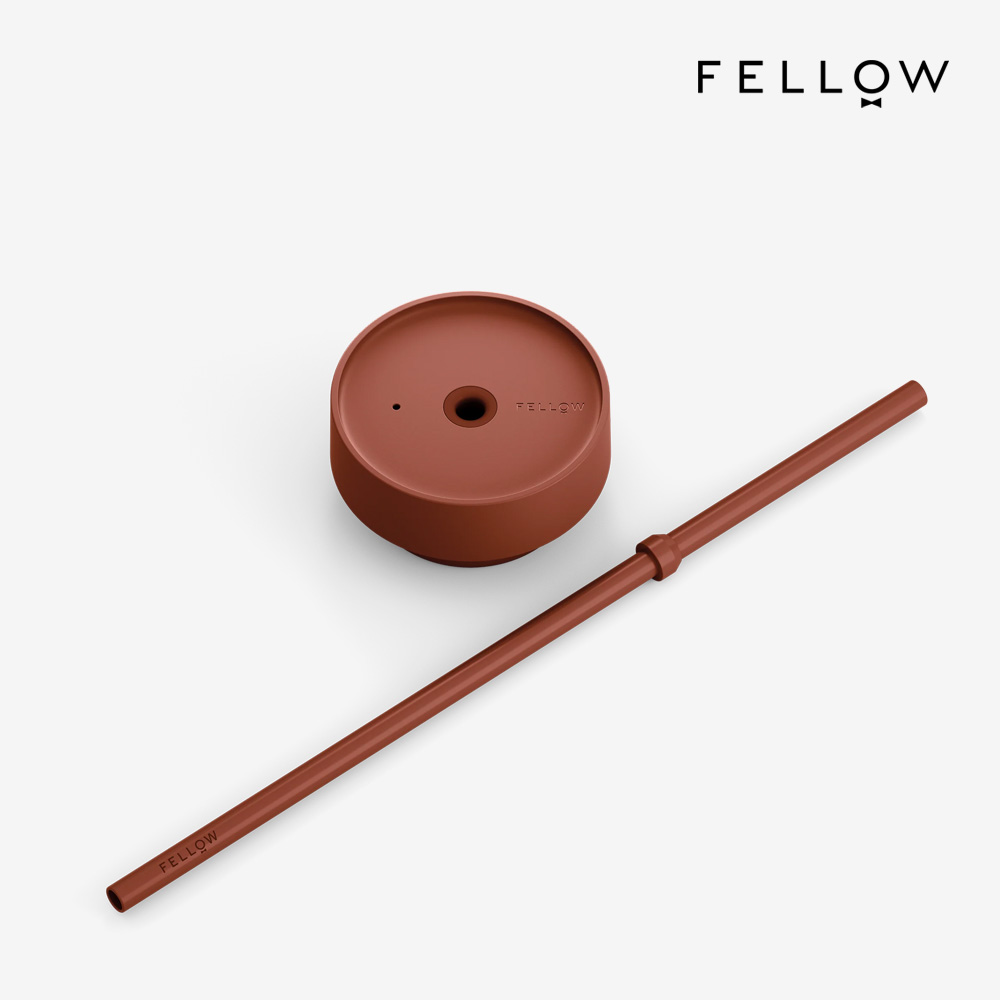 [공식] 펠로우 카터 콜드 뚜껑 + 스트로우 (펠로우 텀블러 호환 가능) 600ml, 시에나