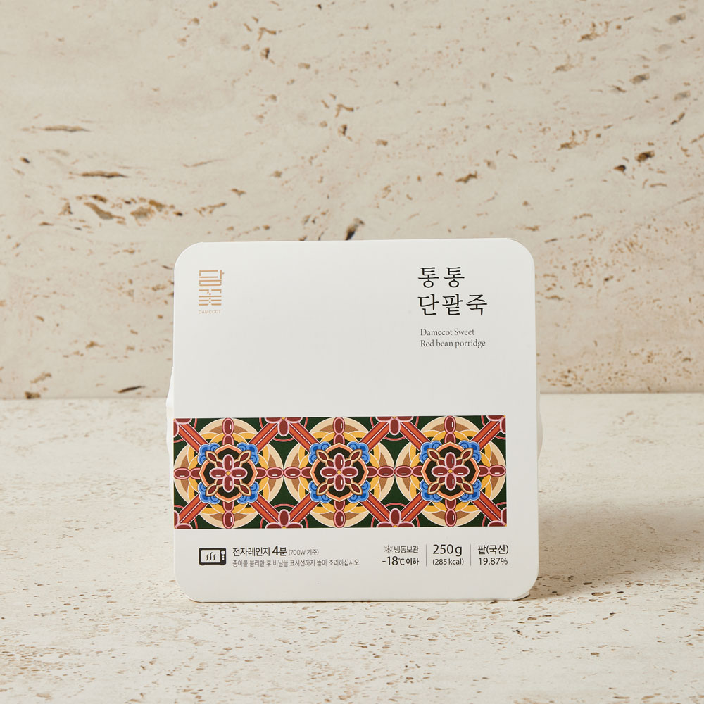 동지 서울 3대 팥죽 맛집 국내산 통통단팥죽 새알 옹심이 식사대용 250g, 4개 - 상세 이미지 4