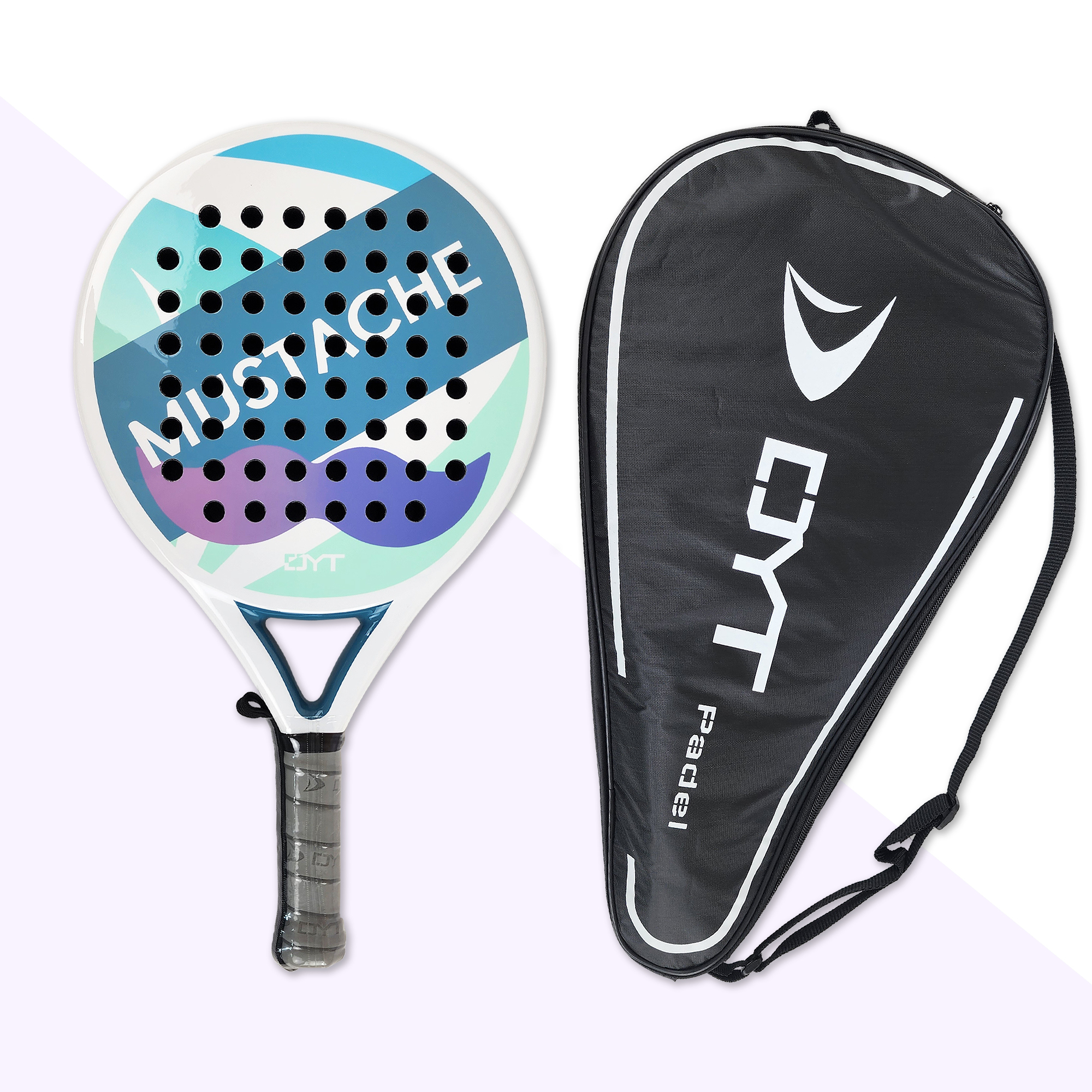 빠델 라켓 패들 파델 카본 MUSTACHE 가방 세트 padel - 상품 이미지