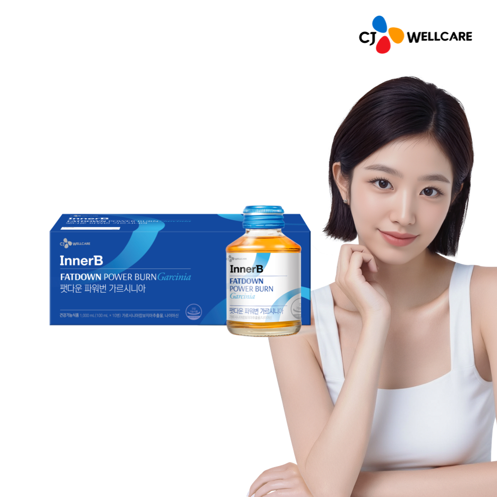 CJ 이너비 팻다운 파워번 마스터 가르시니아 10개입, 1개