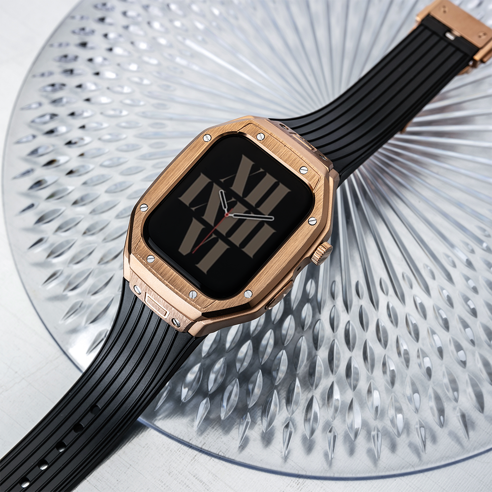 애플워치 스트랩 메탈 케이스 명품 일체형 밴드 SE 3 애차드밀 리차드밀 8 9 44 45 - 상세 이미지 2