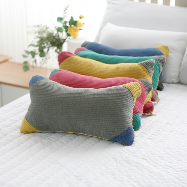 분쇄 라텍스 사각 베개