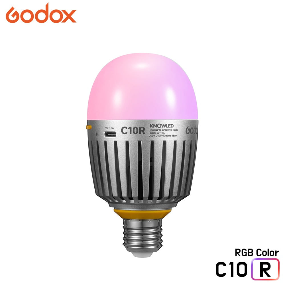 GODOX C10R / 엠비언트 라이트 RGB 풀컬러 미니포켓 패널조명 스튜디오 방송 영상 제품 소품 촬영