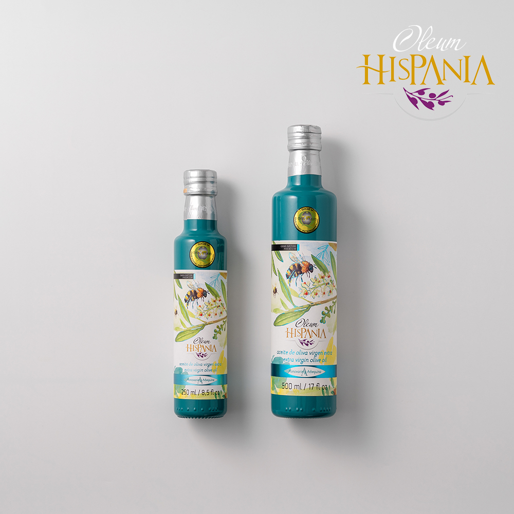 히스파니아 아르베키나 엑스트라버진 올리브오일 선물세트 250ml, 2병 - 상세 이미지 3