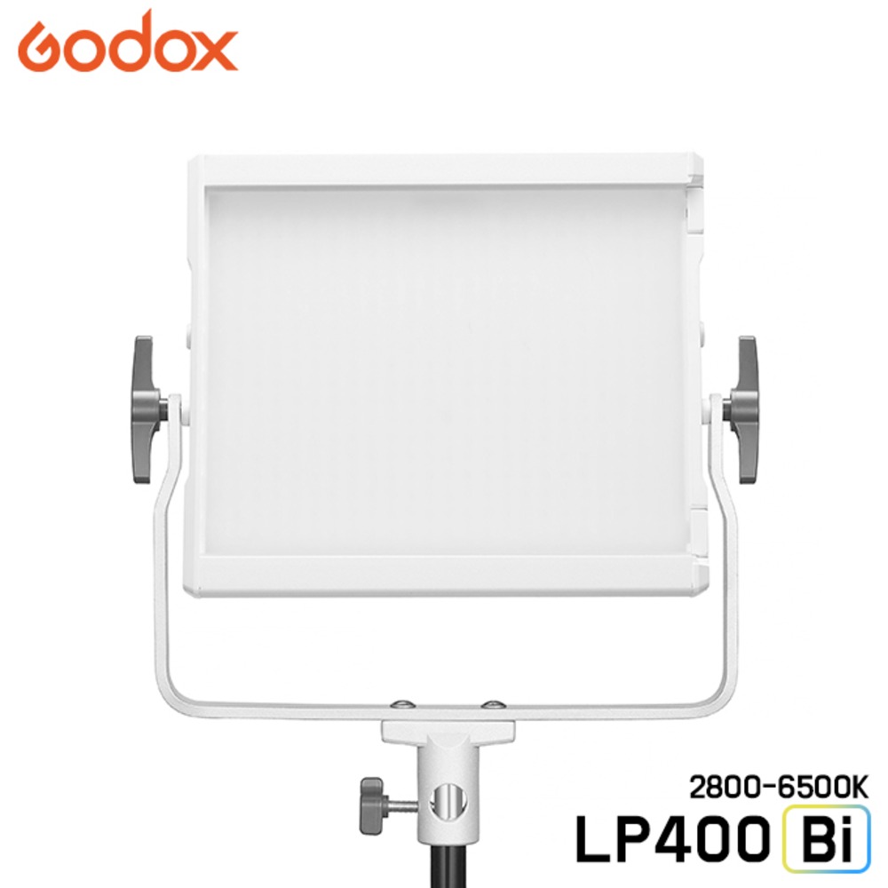 GODOX LP400Bi KIT / 바이컬러 2800-6500K 사진 유튜브 영상 제풀촬영 지속광 개인방송 패널조명