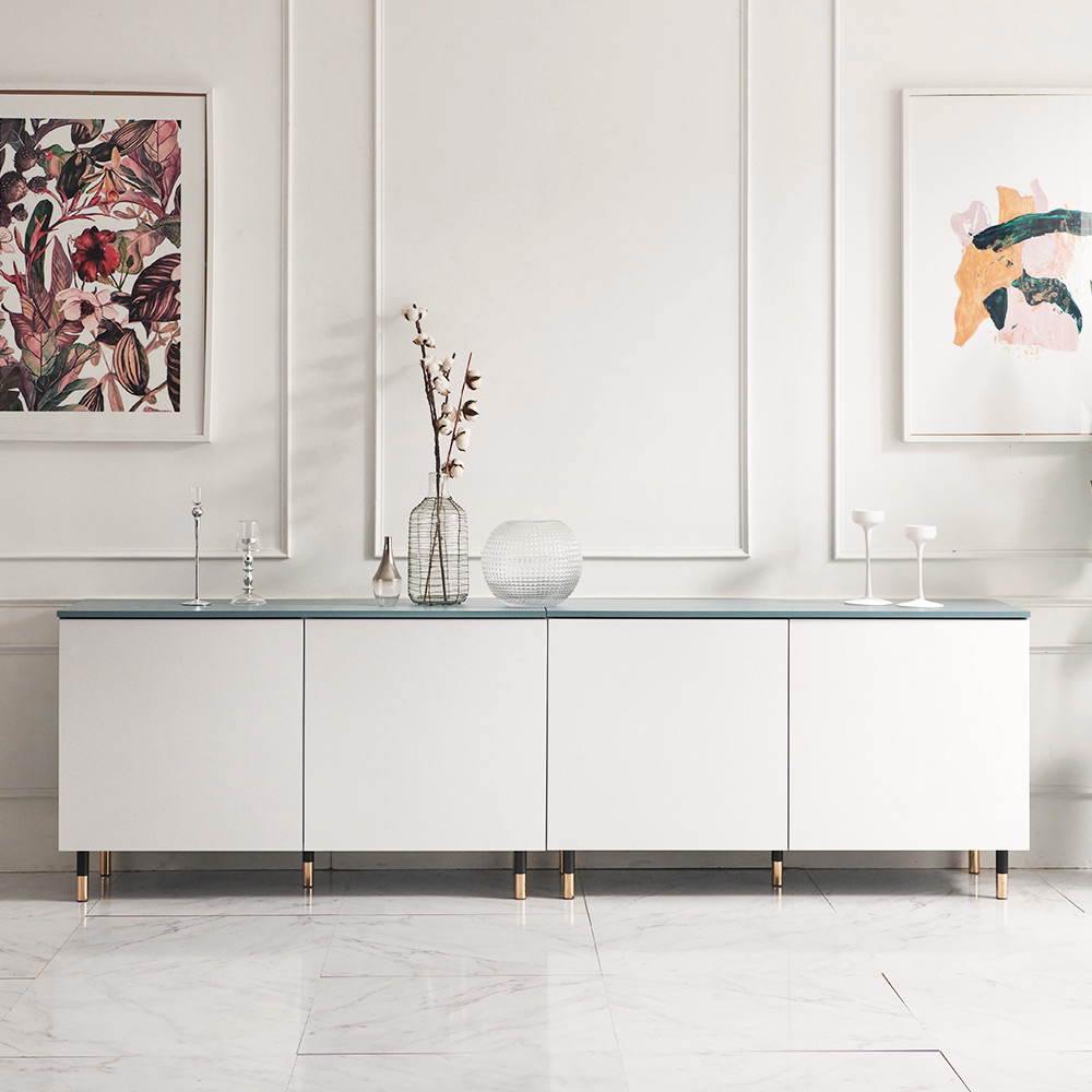 동서가구 한스 2400 높은거실장B 수납장 DF917295