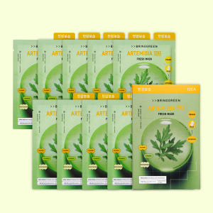 브링그린 프레시 마스크 알로에 수딩 20g 10매입 솔직 후기 | 피부 타입별 분석 - 상품 이미지 3