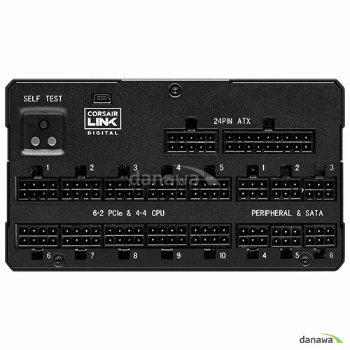 커세어 AX1600i 80PLUS TITANIUM 파워서플라이 - 상세 이미지 3