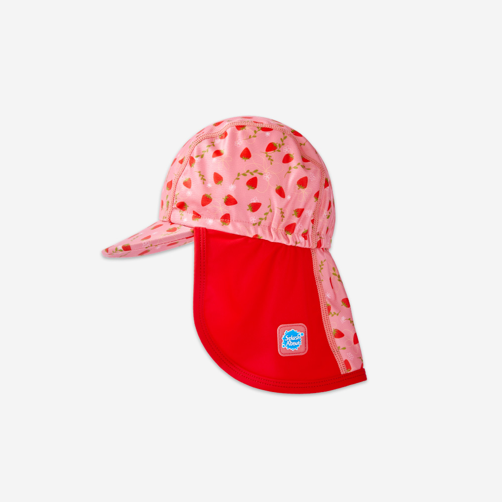 스플래쉬어바웃 유아플랩캡 스트로베리필드 자외선차단