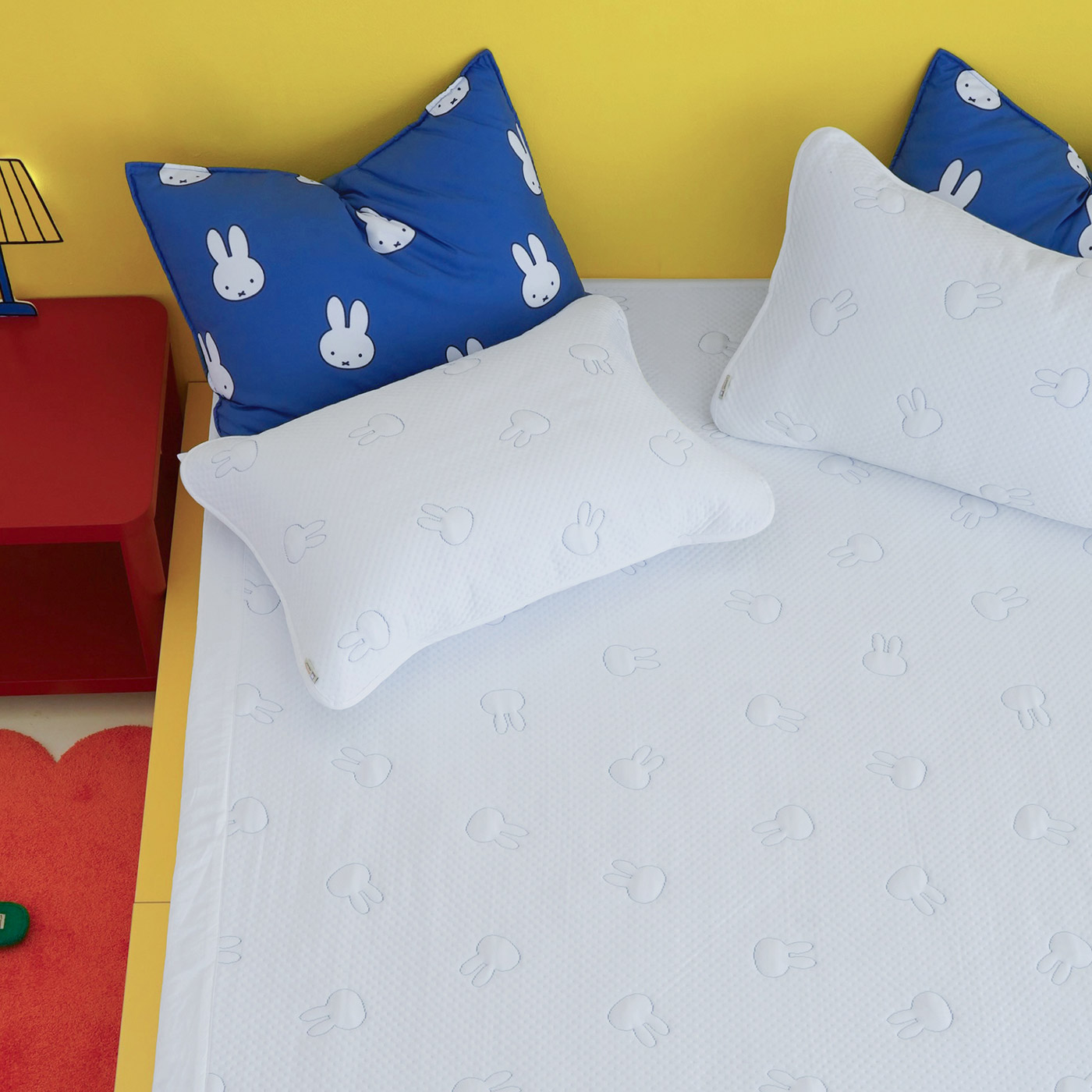 누비지오 미피 프리미엄 삼중직 듀라론 고정밴드 여름 냉감 침대패드