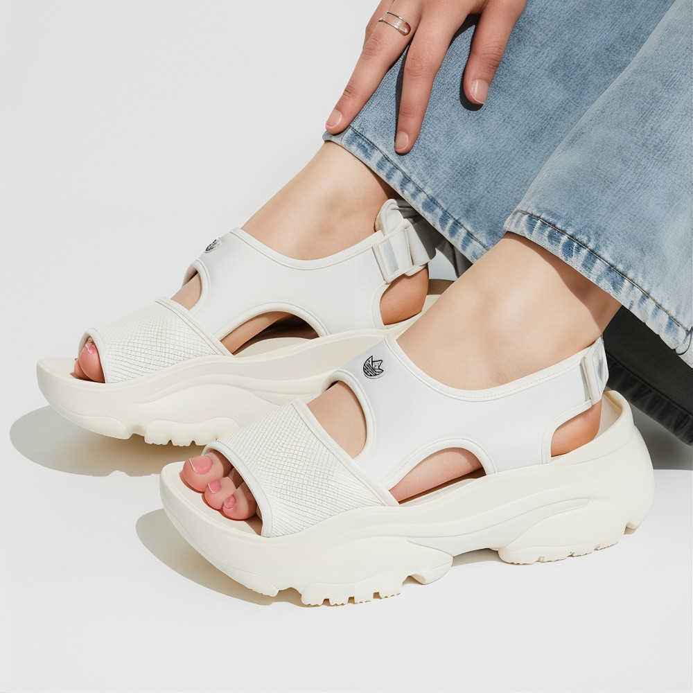아디다스 OG OZ Mash Strap Sandal 아이보리 W JI2822 - 상세 이미지 4