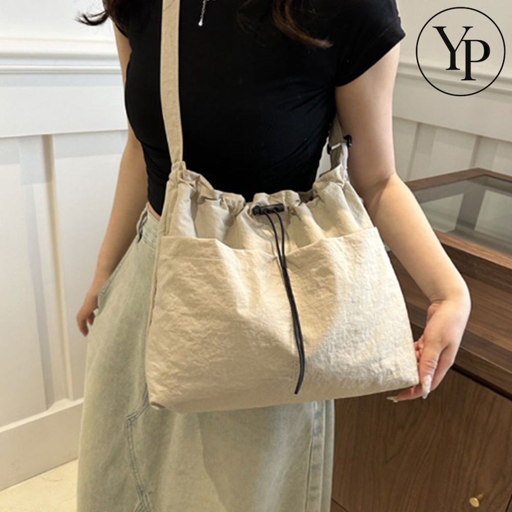 아노락 숄더백 가방 가벼운 여름 크로스백 데일리 캐주얼 스트링 방수백