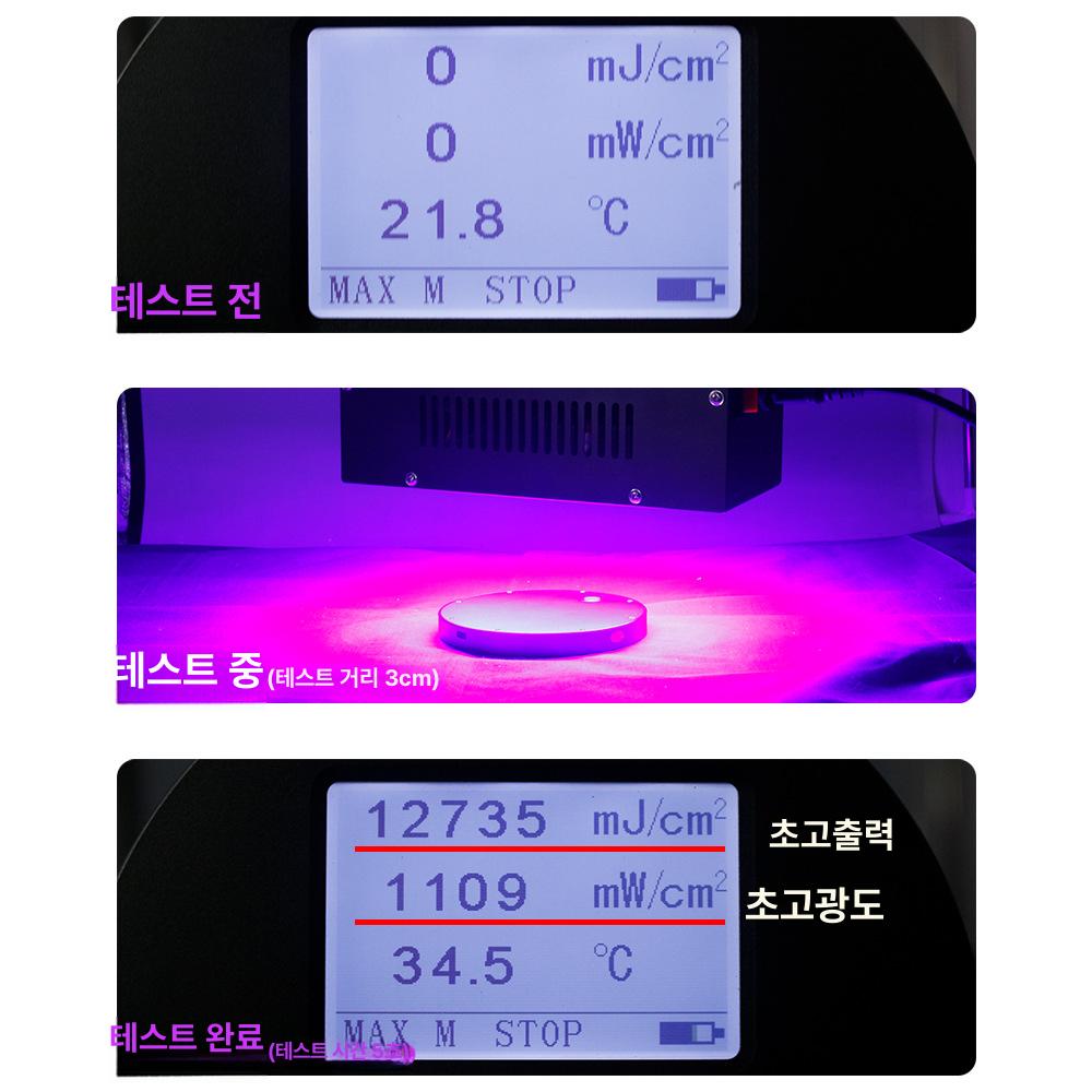 UV LED 자외선 경화기 조사기 램프 소형 경화 장치 350W 365NM - 상세 이미지 4