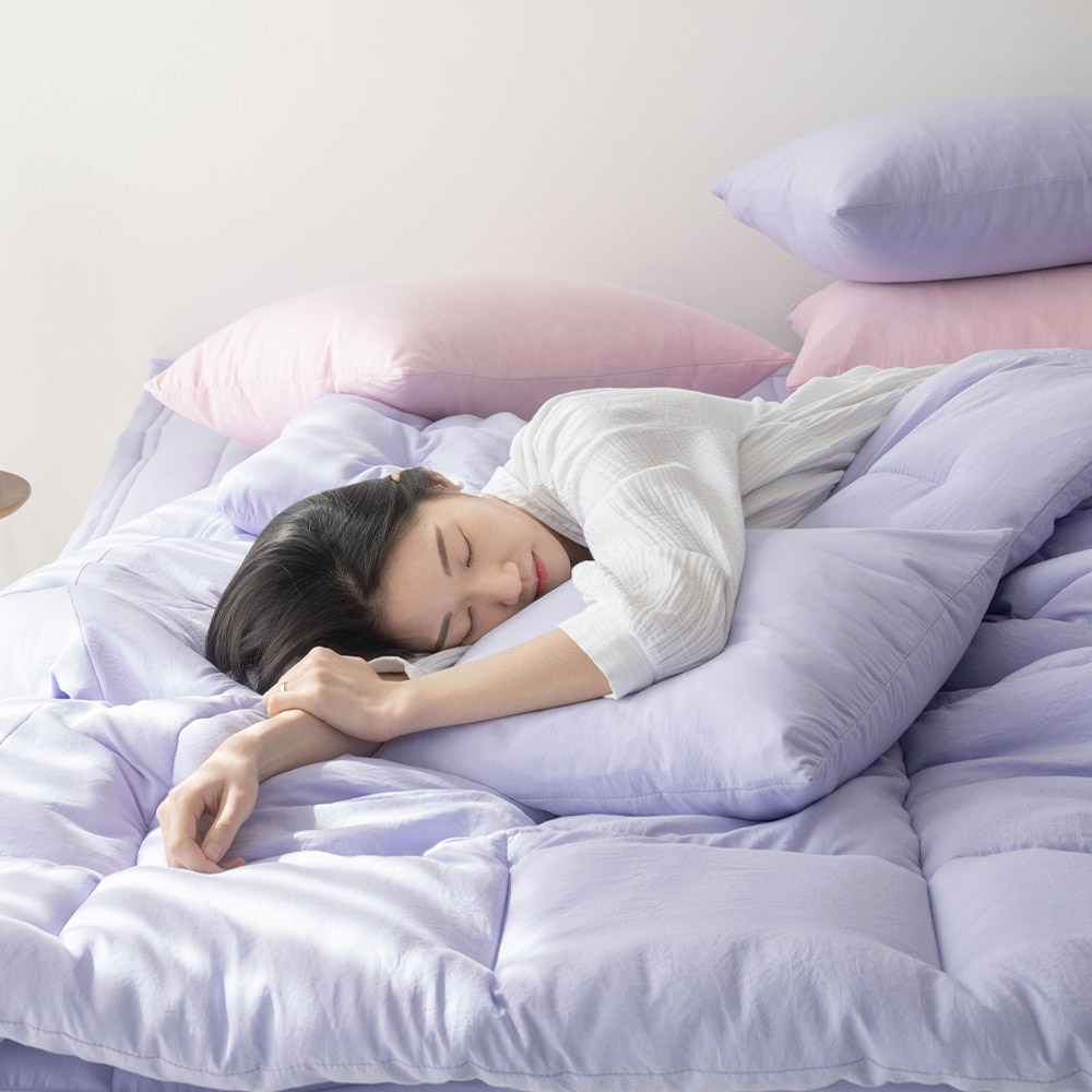 두꺼운 알러지케어 먼지없는 워싱 따뜻한 사계절 가을 겨울 차렵 이불 SS