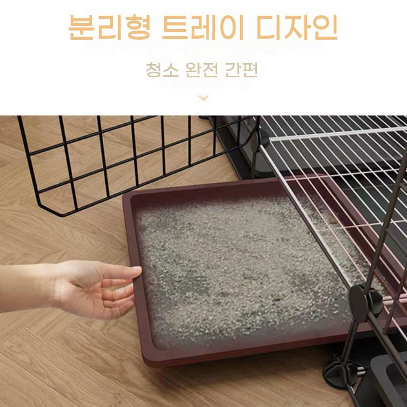 대형 케이지 슈가글라이더 다람쥐 하우스 사육장 상자 친칠라 격리장 햄스터 철장 이미지 6