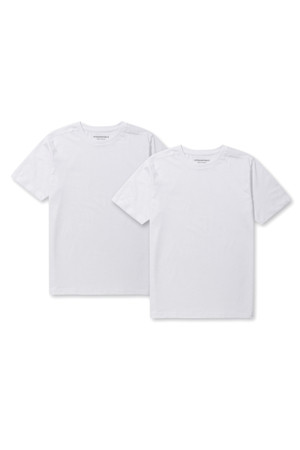 [에센셜스] 솔리드라운드넥2팩티셔츠  BITAX25100OTX - 상세 이미지 3