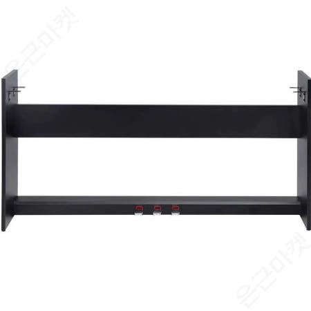 [해외]피아노 스탠드 전자 블랙 받침대 롤랜드 건반 오르간 버스킹 1. 검정 FP10 3단 나무 선반