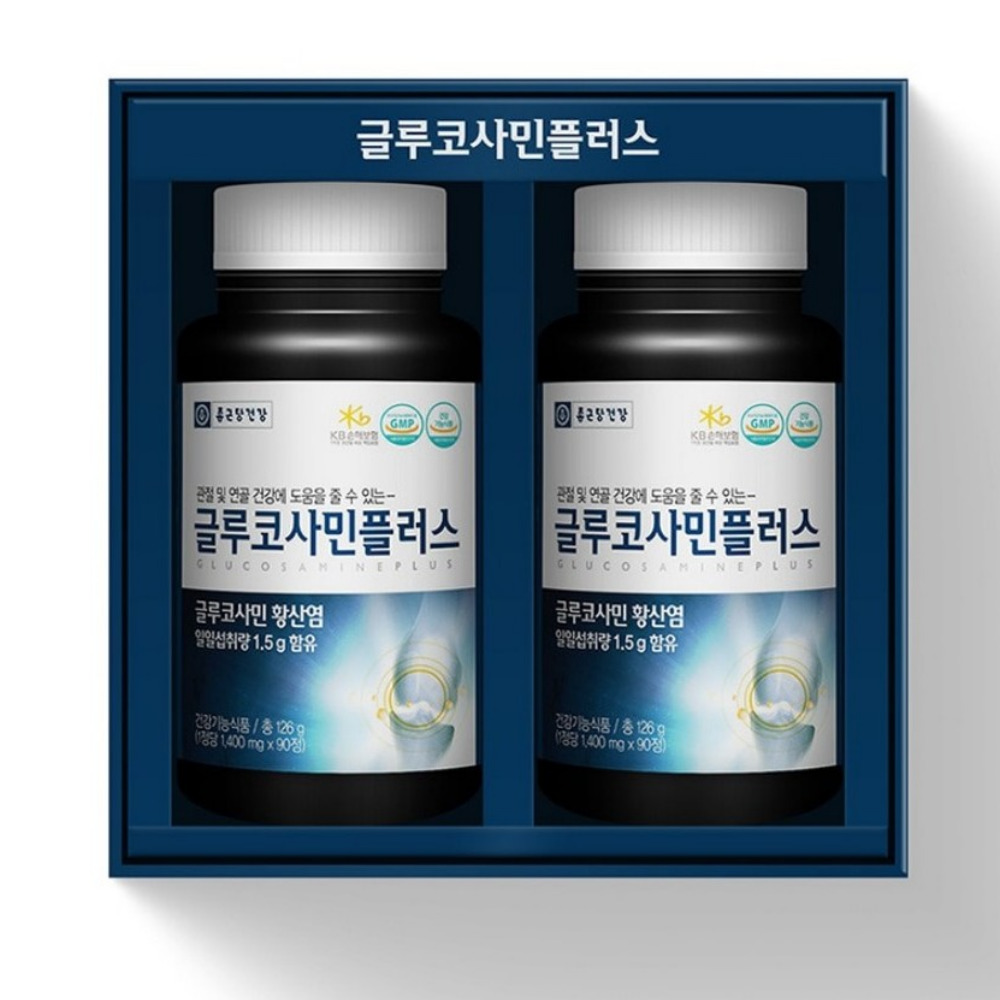 종근당건강 글루코사민플러스 파워 관절 연골건강 글로코사민 약1400mg 180정, 4개 - 상세 이미지 5