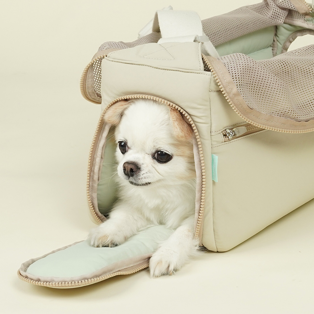 강아지 고양이 차량용 기내용 이동가방 산책 슬링백 - 상세 이미지 5