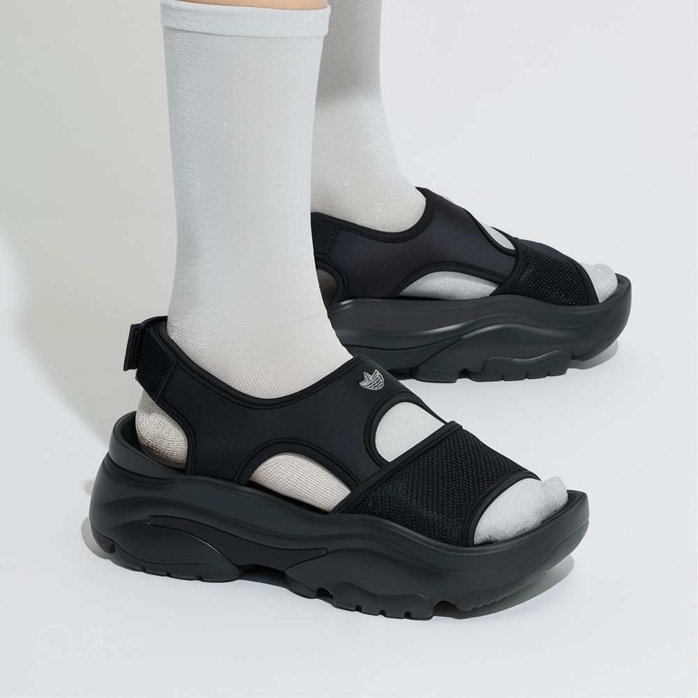아디다스 OG OZ Mash Strap Sandal 블랙 W JI2824 - 상품 이미지