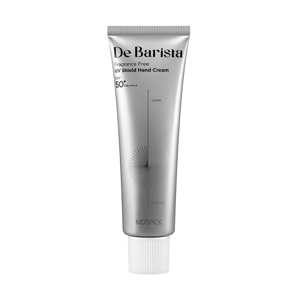 MD의 선택 바리스타 선쉴드 핸드크림 SPF50+/PA+++ 50g - 자외선 차단, 무향, , 경량 핸드 모이스처라이저