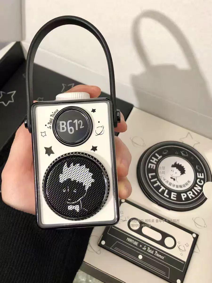 스피커 블루투스 레트로감성 턴테이블 미니 무선 오디오 휴대용스피커 1.복고 테이프 - 상세 이미지 5