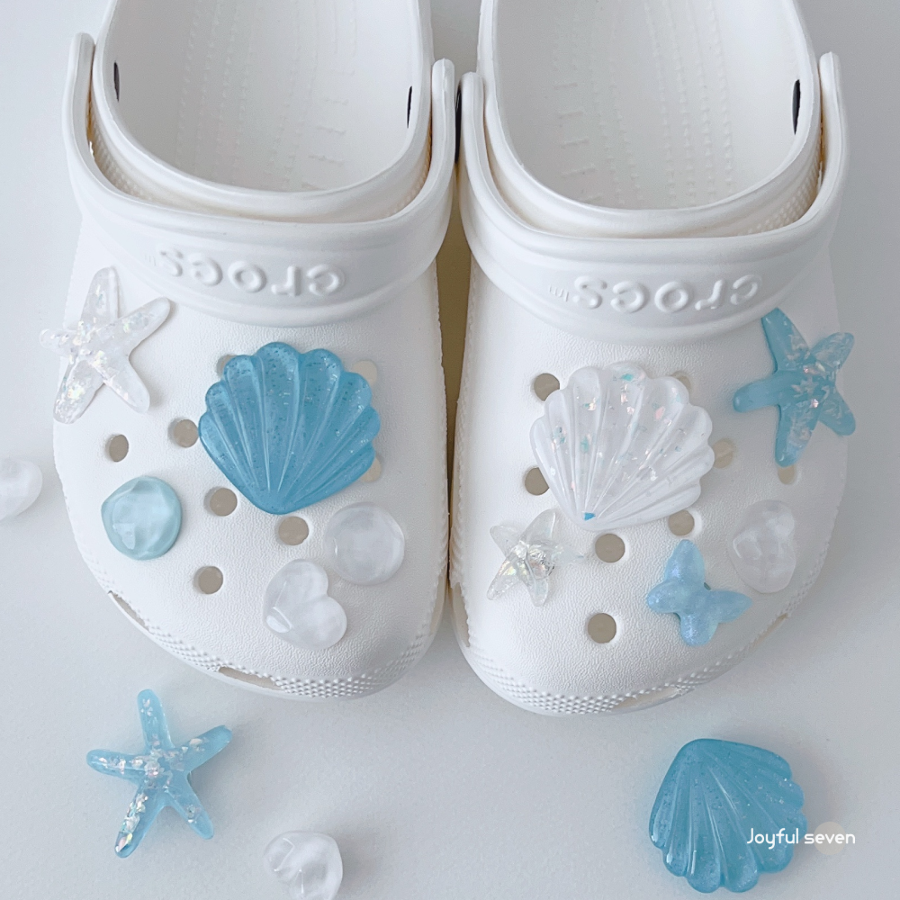 크록스 고양이 키티 지비츠 보석 리본 자비츠 감귤 즈비츠 지비추 신발참 세트