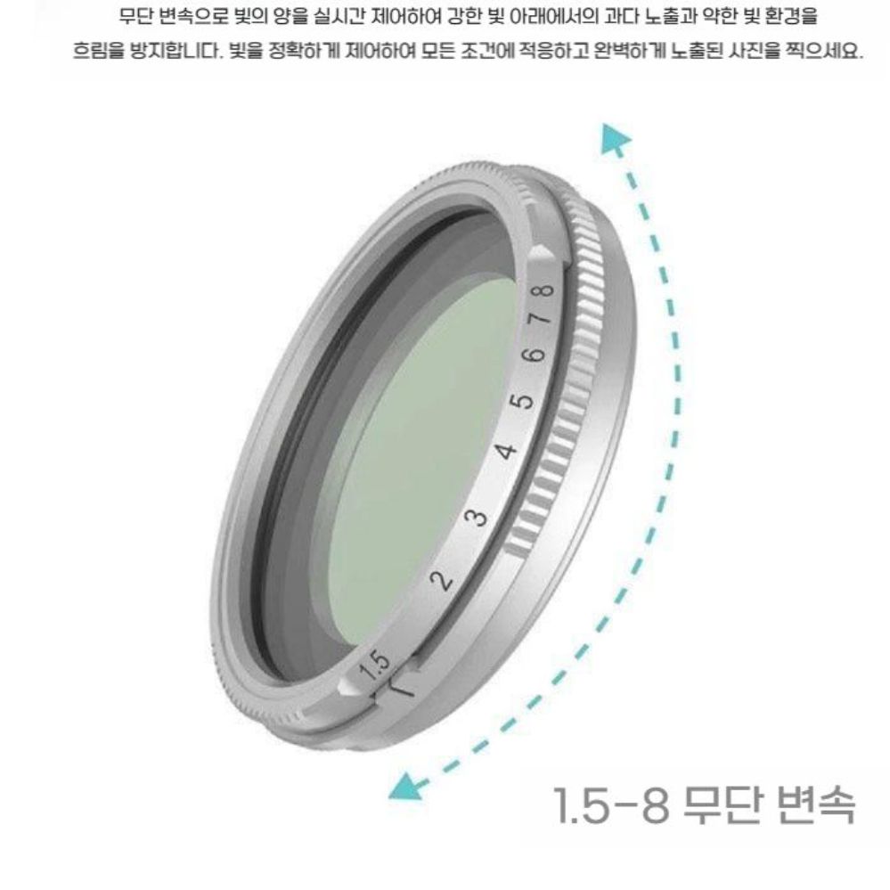 후지필름xhalf 카메라 마그네틱 UV 렌즈 CPL 편광 소프트 필터 ND 미러 - 상세 이미지 5