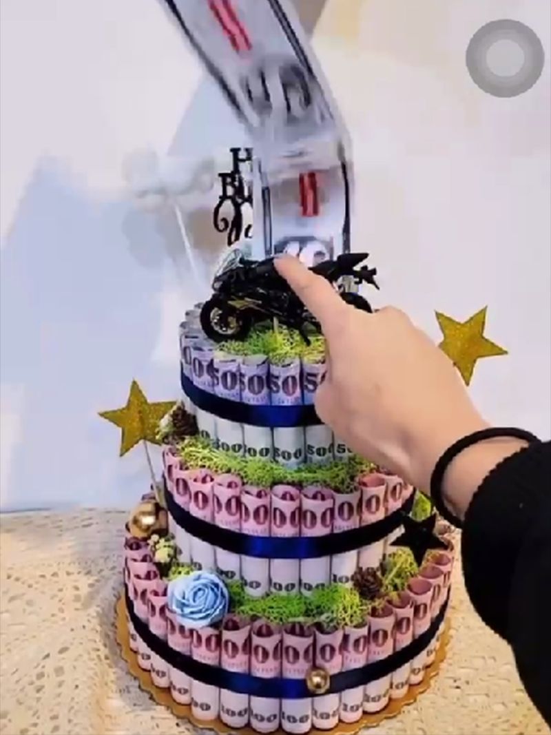 꽃다발 케익 안에 돈나오는기계 어버이날 부모님 생신 생일 파티 깜작 용돈이벤트 선물박스 5 배선 버튼(리모컨,배터리제외) - 상세 이미지 4