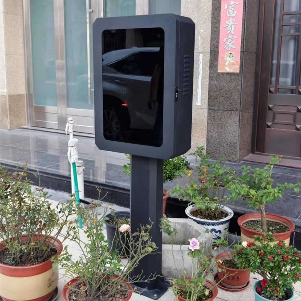 전기차 충전기함 박스 덮개 전원 주택 시골 마당 80cm 기둥 충전기합(타입 1) - 상세 이미지 4
