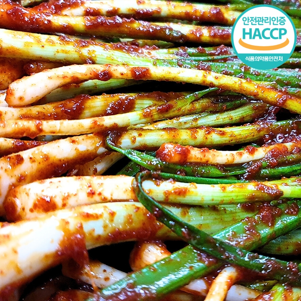 [종가집 전통 손맛] 전라도식 파김치 여수 쪽파 김치 2kg - 상세 이미지 3