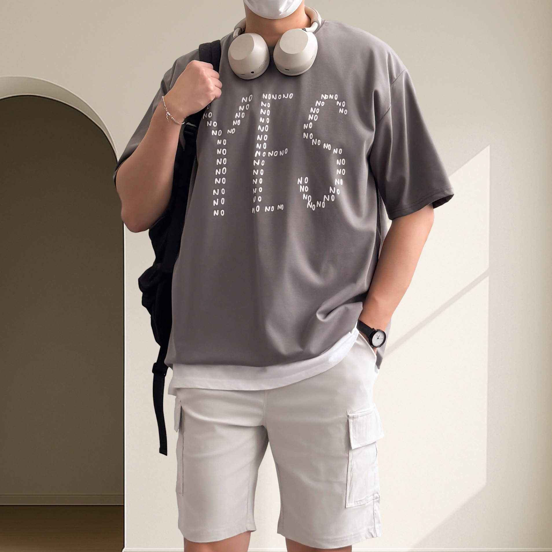 1+1 냉감티셔츠 기능성반팔 쿨티 - 상세 이미지 5