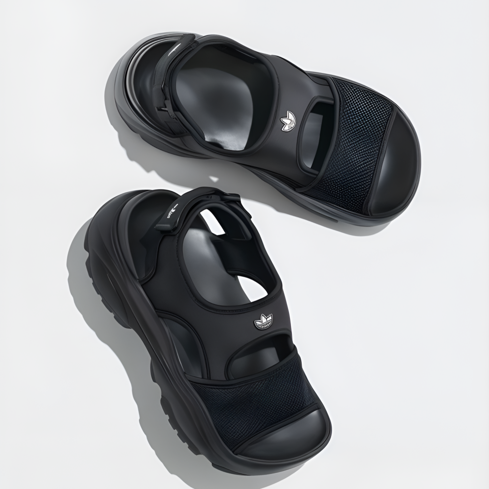 아디다스 OG OZ Mash Strap Sandal 블랙 W JI2824 - 상세 이미지 4