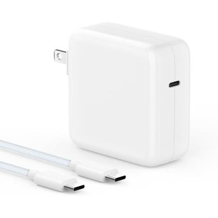 [해외]MacBook Pro 16 14인치 Air 15 13인치 2025 202420202022 2021년 2020년 M4 M3 M2 M1, 초소형 100W USB C 노트북 전원